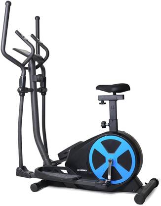 KOBO Elliptical Cross Trainer for Home with 7 Kg Flywheel | Full Body Cardio Machine Cross Trainer