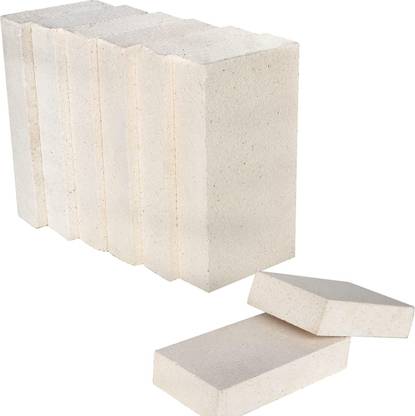 SONRET Insulating Fire Bricks | Refractory Bricks for Pizza Oven, Furnace & Fireplace | Crucible