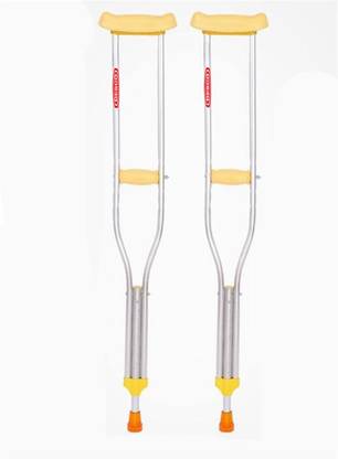 DESCO Under Arm Crutches Small Pack of 2 Walking Stick