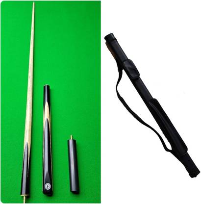 Laxmi Ganesh Billiard 5WQ1 LGB Pot Black Snooker Quarter 3/4 Cue Stick with Black Cue Case Snooker, Pool, Billiards Cue Stick