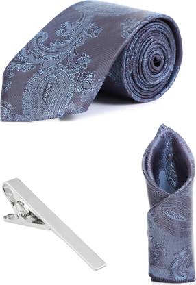 RANDOM STRIPE Satin Tie Pin Set