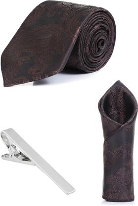 RANDOM STRIPE Satin Tie Pin Set