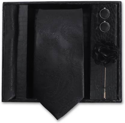 Roman Touch Silk Cufflink & Tie Pin Set
