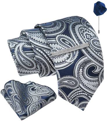 AXLON Silk Cufflink & Tie Pin Set