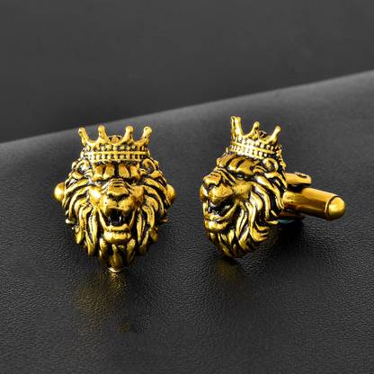 Voylla Brass Cufflink Set