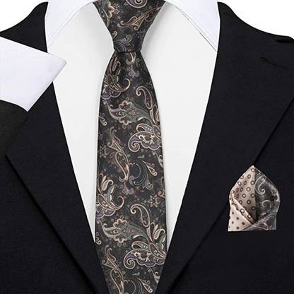 AXLON Silk Cufflink & Tie Pin Set