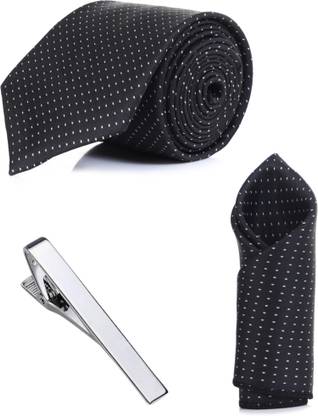 RANDOM STRIPE Satin Tie Pin Set