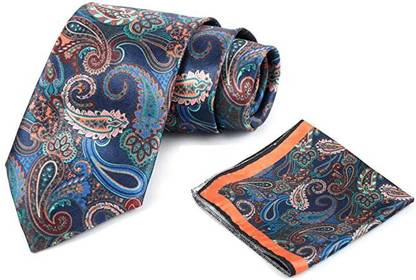 AXLON Silk Cufflink & Tie Pin Set