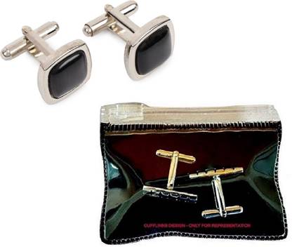 Zitti Brass, Stainless Steel, Steel Cufflink