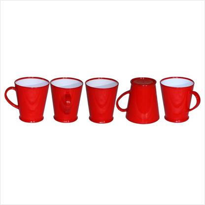 Surprise Pack of 6 Plastic Tea Cup