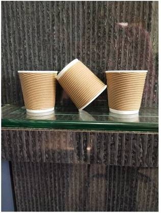 Krrish Pack of 100 Paper Rippal Cup 150 ml