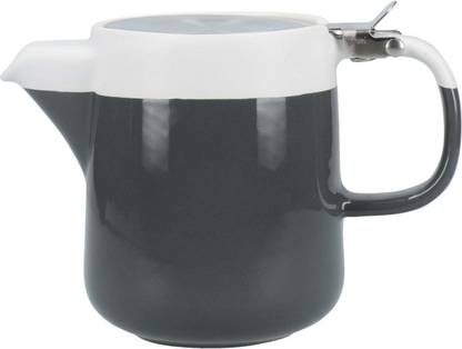 La Cafetière Stoneware Barcelona Cool Grey Ceramic Small Teapot, 420 ml