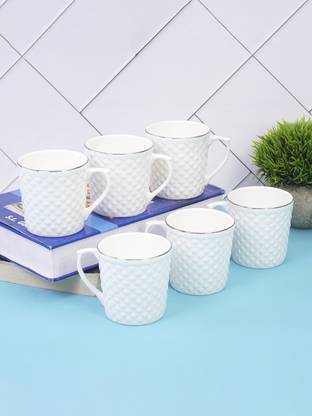 UPC Pack of 6 Ceramic Premium Cup Set, Tea Cup Set, Tea Set Or Coffee Cup For kitchen.