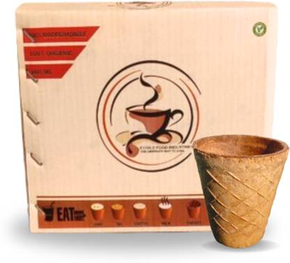 EFI Pack of 12 Sponge EFI Edible Cups 100 ml Chocolate Flavor