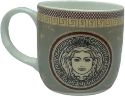 jrmart Pack of 1 Ceramic Unique Versace Printed Cup Set