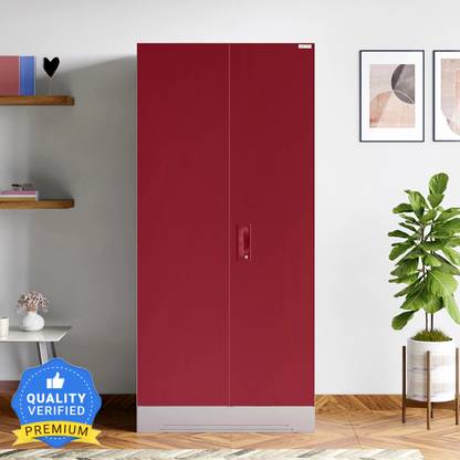 Godrej Interio Slimline 2 Door with Locker Metal Almirah