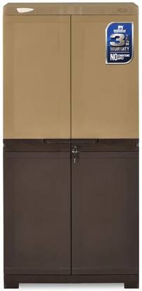 Nilkamal Freedom FMM Plastic Cabinet for Multipurpose Storage Solution|Bedroom|Kids Room Plastic Almirah