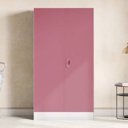 Godrej Interio Slimline 2 Door with Locker and Drawer Metal Almirah
