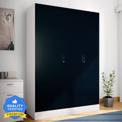 Godrej Interio Slimline 3 Door With Locker Metal Almirah
