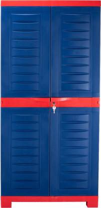 Supreme Fusion 02 (Size4*2ft) Multi Purpose for Home Medium Size Plastic Cupboard