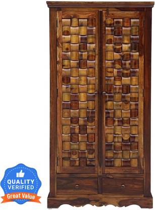 Flipkart Perfect Homes Sheesham Solid Wood Solid Wood Almirah