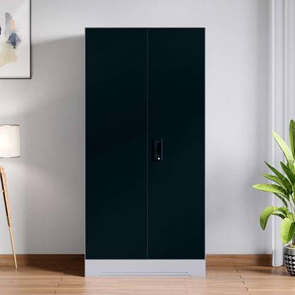 Godrej Interio Slimline 2 Door with 4 Shelves Metal Almirah