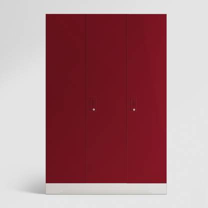 Godrej Interio Slimline 3 Door With Locker Metal Almirah