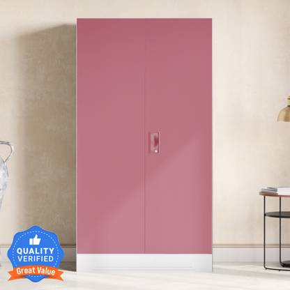 Godrej Interio Slimline 2 Door with 2 shelves Metal Almirah