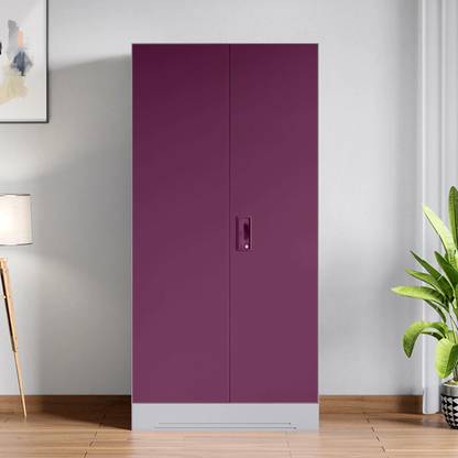 Godrej Interio Slimline 2 Door with Locker Metal Almirah