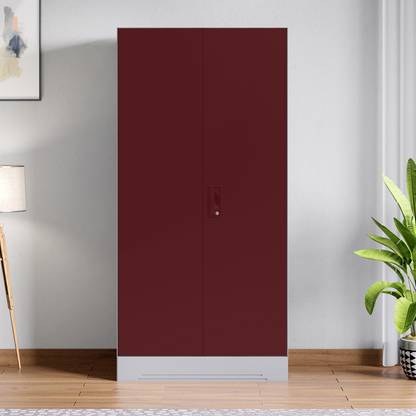 Godrej Interio Slimline 2 Door with Locker Metal Almirah