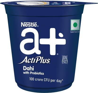 Nestle a+ Acti Plus Dahi Plain Curd
