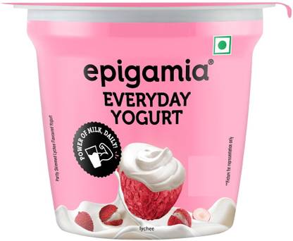 EPIGAMIA Lychee Flavoured Yogurt Flavored Yogurt Lychee