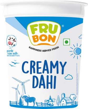 Frubon Creamy Curd Cup Plain Curd