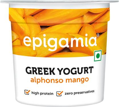 EPIGAMIA Greek Fruit Yogurt Alphonso Mango