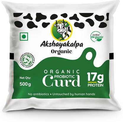 Akshayakalpa Organic Probiotic Curd Plain Curd
