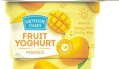MOTHER DAIRY Fruit Flavored Yogurt Mango