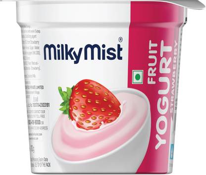 Milky Mist Stirred Fruit Yogurt Strawberry