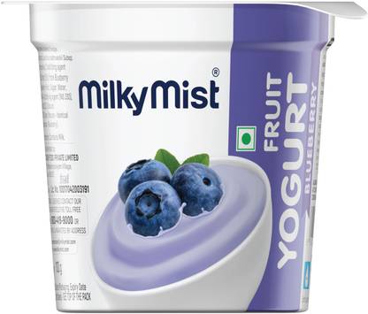 Milky Mist Stirred Fruit Yogurt Blueberry