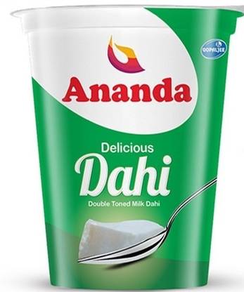 Ananda Double Toned Milk Dahi Plain Curd