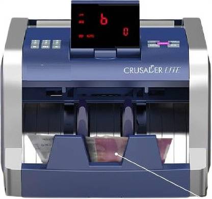 Godrej Crasader Fake note detector with money counting machine Countertop Counterfeit Currency Detector