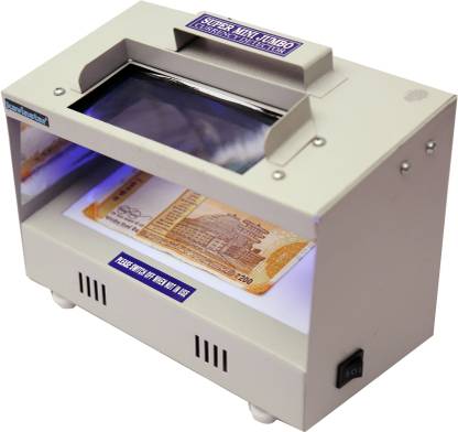 kavinstar MINI JUMBO Currency Checker Machine UV, MG Light Fake Note Detector Countertop Counterfeit Currency Detector