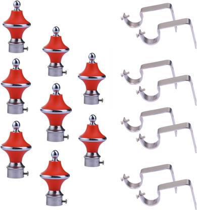 Foxbi Red Rod Rail Bracket Metal