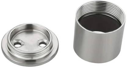 SPACE C Silver Rod Rail Bracket Metal