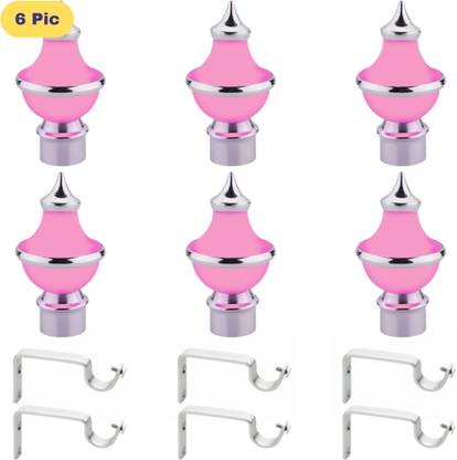 ZAPEX Pink Rod Rail Bracket Metal