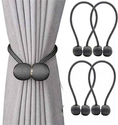 HomeCloud Grey Tieback Hook Metal