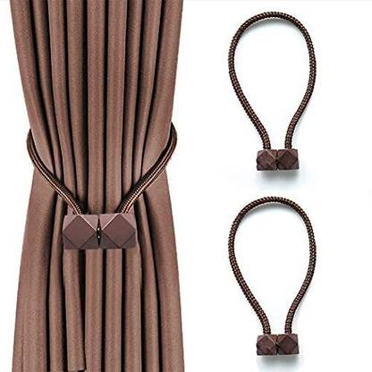 HomeCloud Brown Tieback Hook Metal