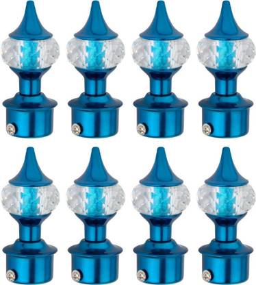 Worldson Blue Rod Rail Bracket Metal