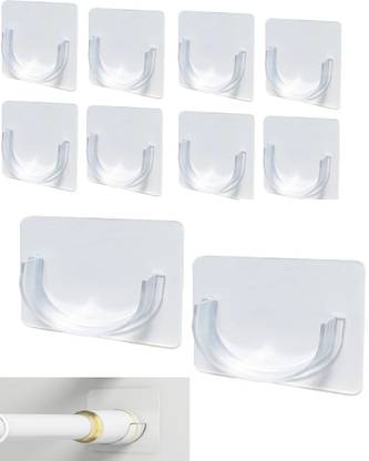 QARB White Curtain Hooks