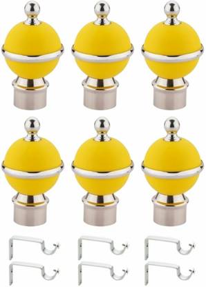 krina रॉड रेल ब्रैकेट, पर्दे की नॉब