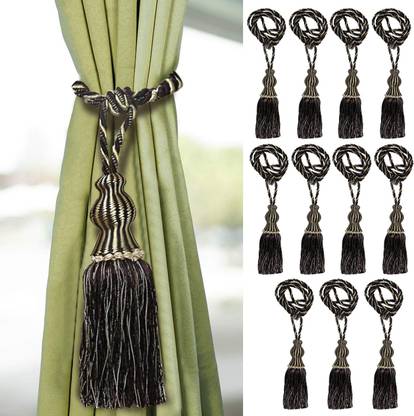 KUBER INDUSTRIES Brown, Beige Tassels